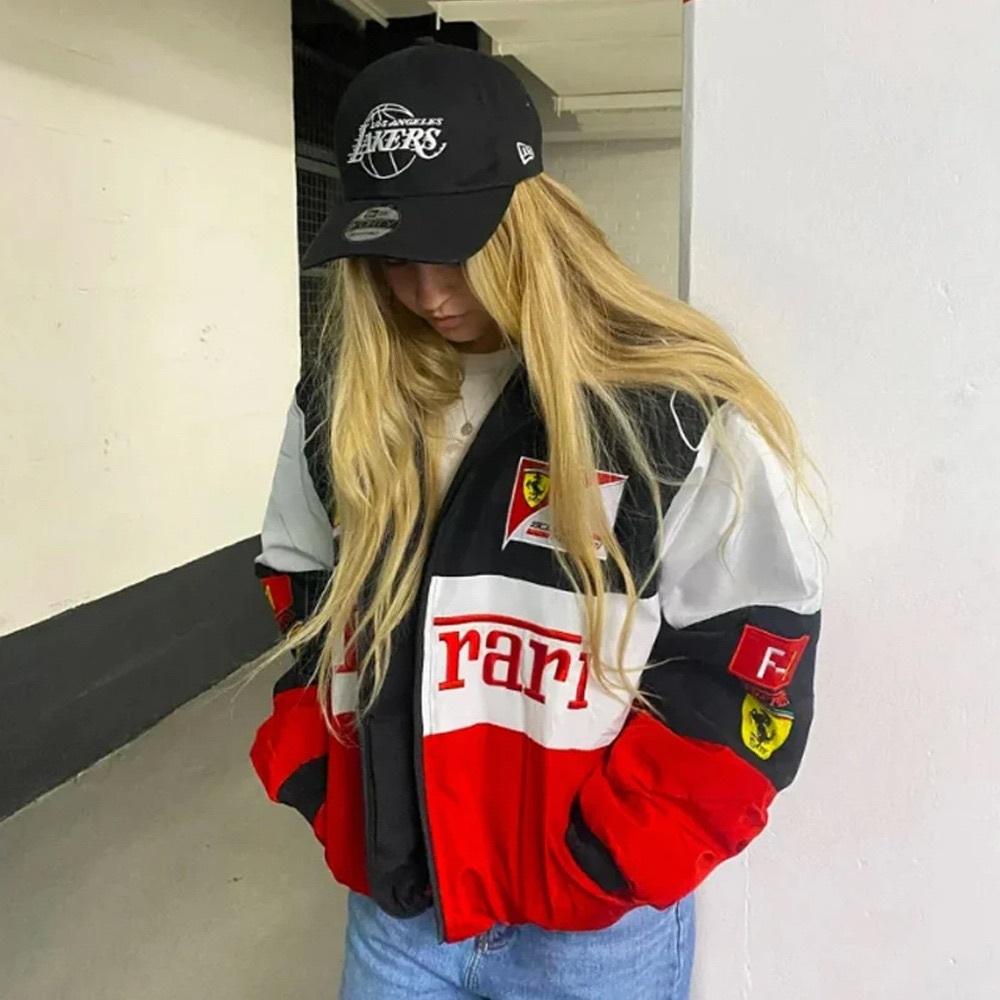 Formula 1 F1 Ferrari Embroidered Jacket